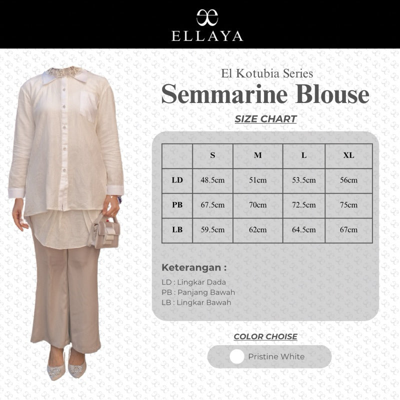 Semmarine Blouse - El Kotobia Series