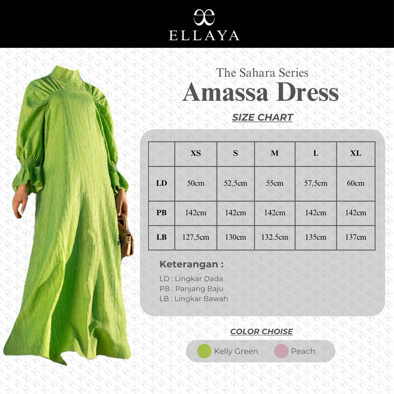 Amassa Dress - The Sahara Series