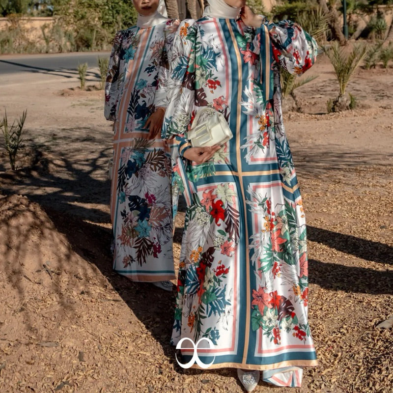 Rue Dress - Le Jardin Majorelle Series